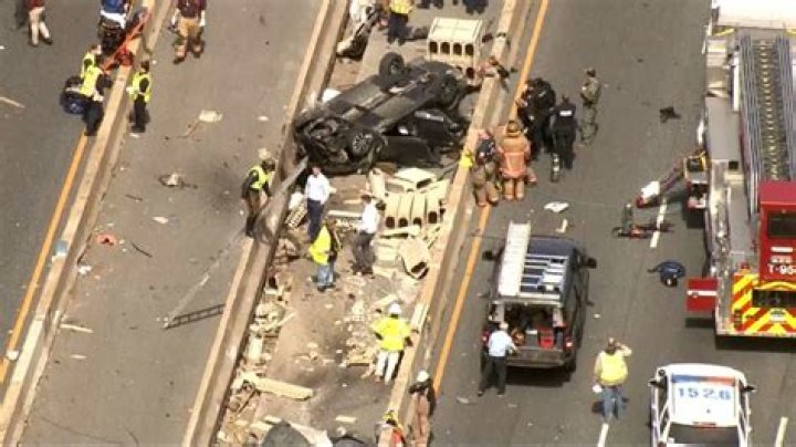 Car in Maryland crashes into highway work zone killing 6