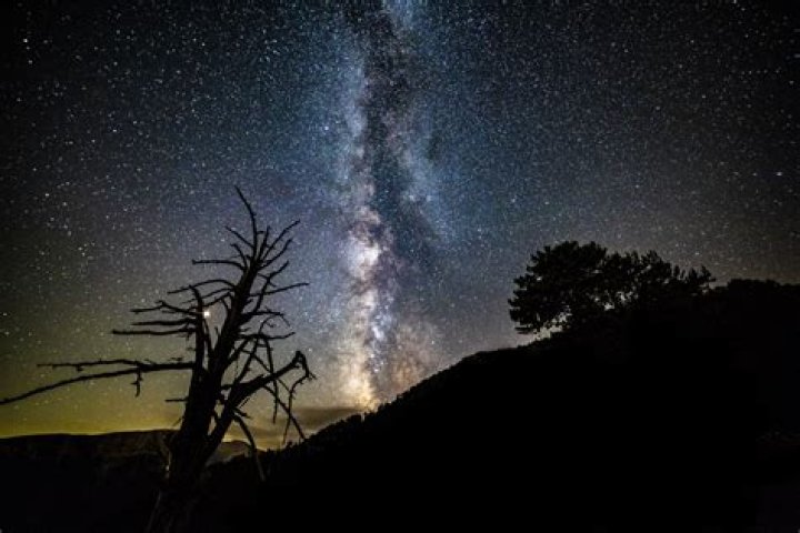 Five line up in night sky tonight