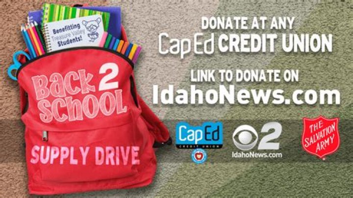 Help families in need of school supplies by donating to the Back to School Drive