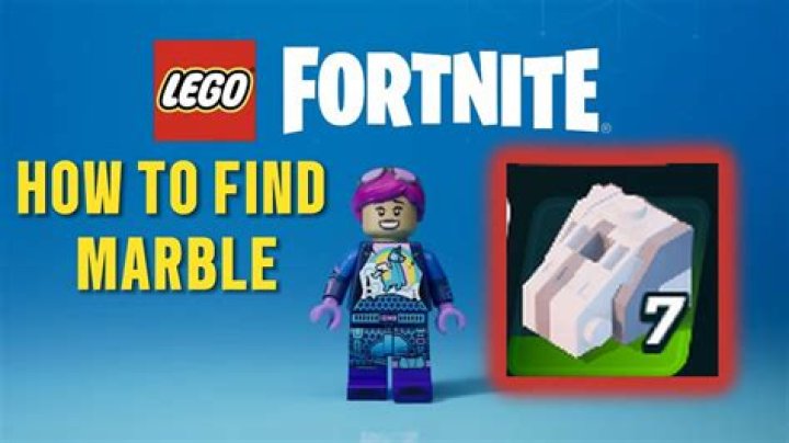 How to Get Marble in LEGO Fortnite