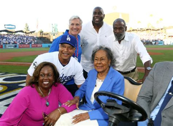 Jackie Robinson’s wife Rachel Robinson honored at Dodger Stadium on her 100th birthday