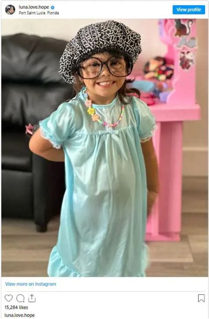 Meet Luna Fenner: The courageous young warrior who continues to inspire