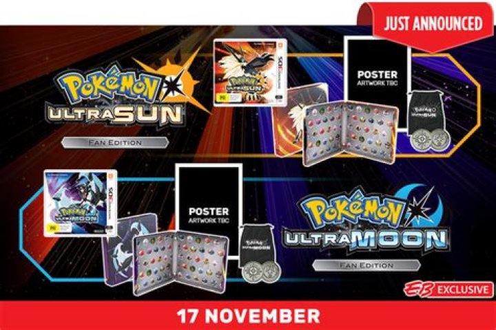 Ultra Sun, Ultra Moon bundles announced for UK, Australia